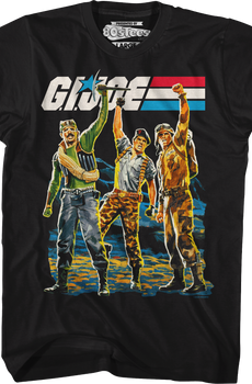 Alpine, Flint, Dusty Yo Joe! GI Joe T-Shirt