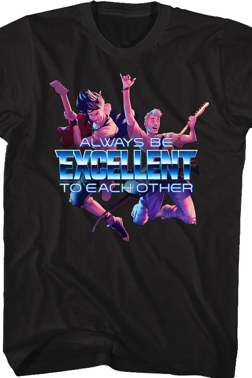 Always Be Excellent To Each Other Bill and Ted T-Shirtmain product image