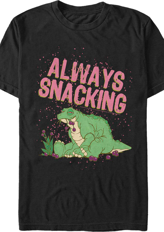 Always Snacking Land Before Time T-Shirt - main product image