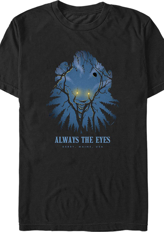 Always The Eyes Welcome To Derry IT T-Shirt - main product image
