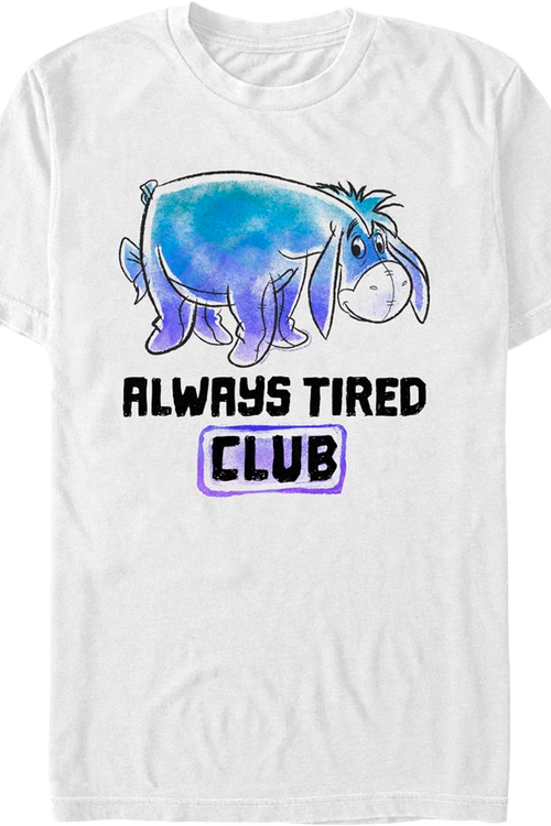 Always Tired Club Winnie The Pooh T-Shirtmain product image