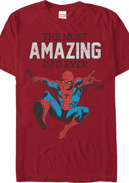 Amazing Dad Spider-Man T-Shirt - main product image
