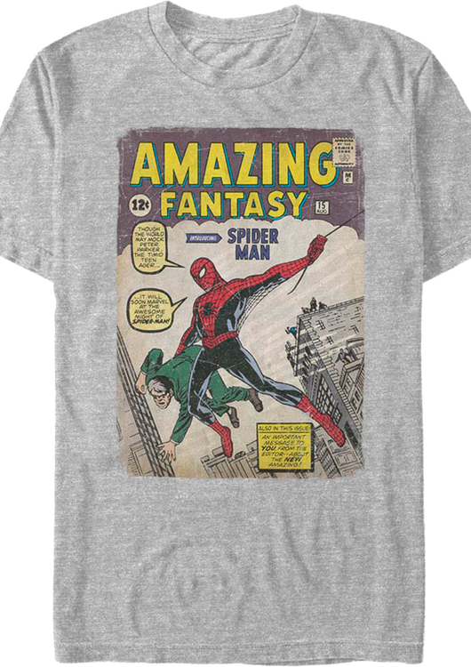 Amazing Fantasy Spider-Man T-Shirt - main product image