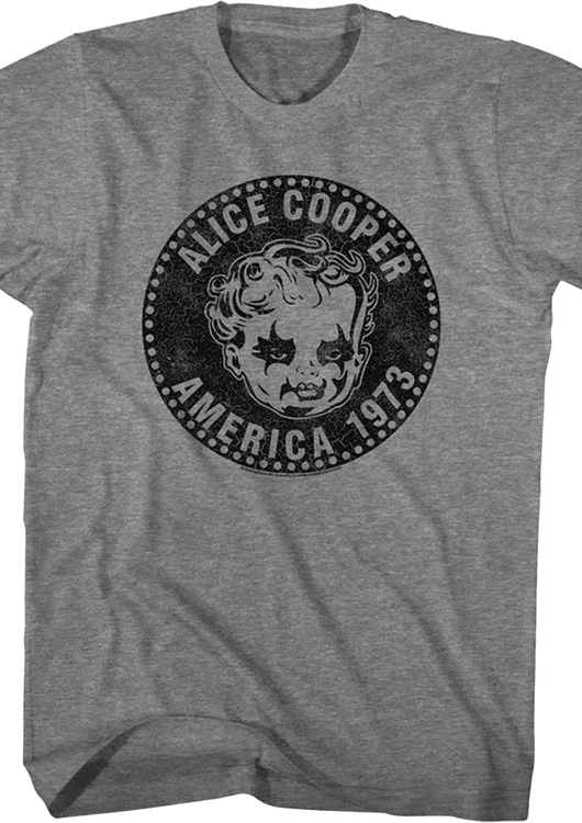 America 1973 Alice Cooper T-Shirt - main product image