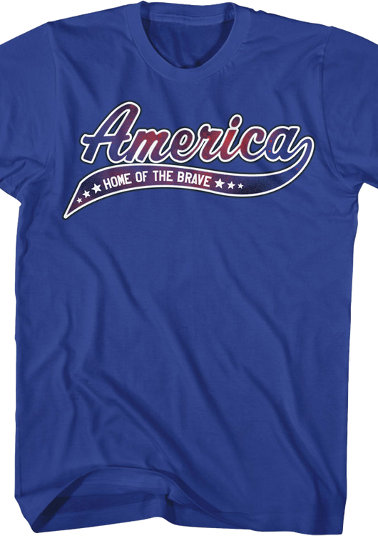 America Home Of The Brave T-Shirt - main product image