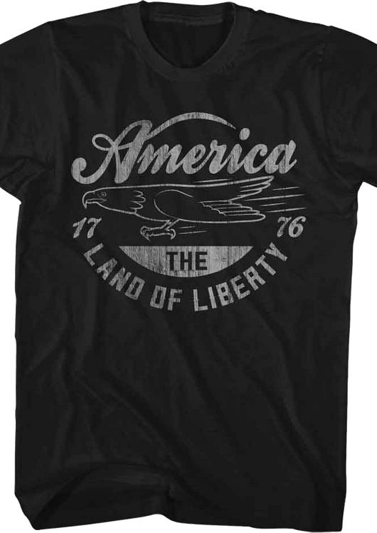 America The Land Of Liberty 1776 T-Shirt - main product image