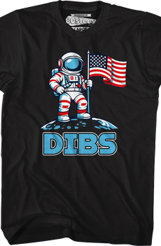 American Astronaut Dibs T-Shirt