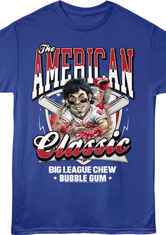 American Classic Baseball Slide Big League Chew T-Shirt - main product image