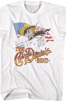 American Flag Charlie Daniels Band T-Shirt