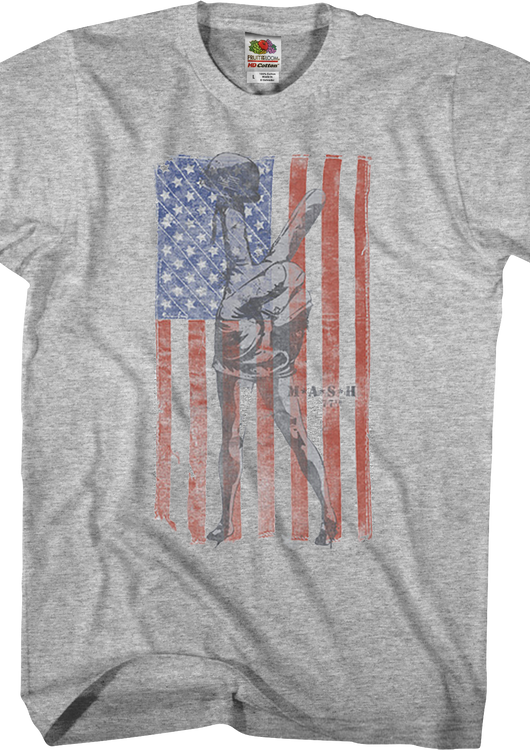 American Flag MASH T-Shirt - main product image