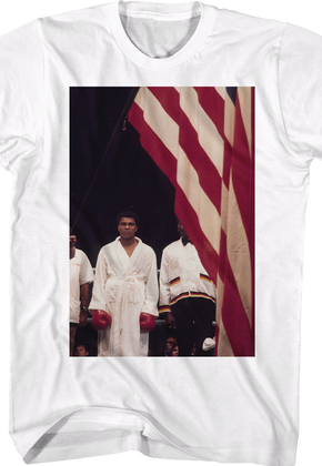 American Flag Muhammad Ali T-Shirt