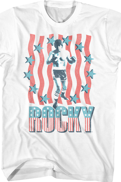 American Flag Rocky Shirt - main product image