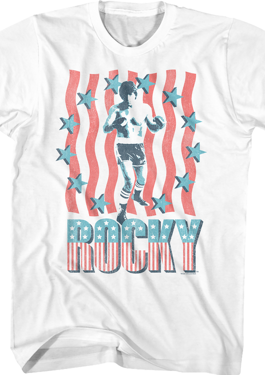 American Flag Rocky Shirt - main product image