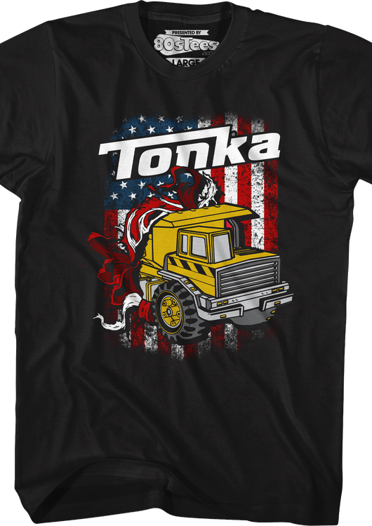 American Flag Tonka T-Shirt - main product image