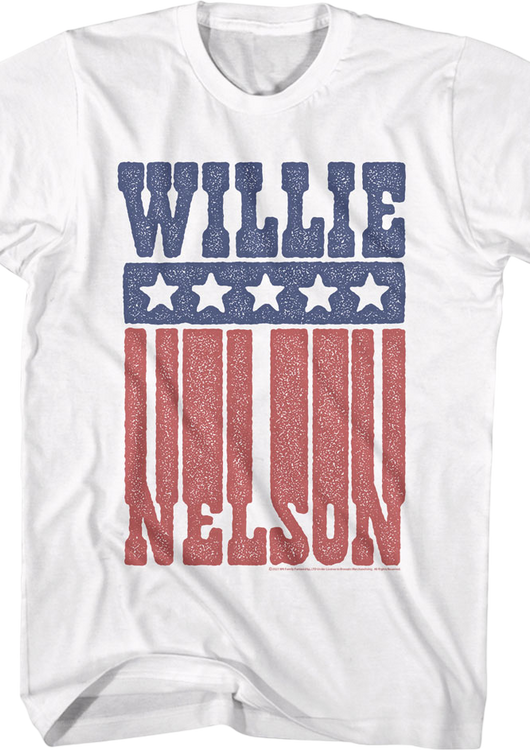 American Legend Willie Nelson T-Shirt - main product image