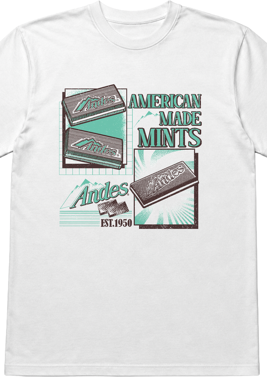 American Made Est. 1950 Andes Mints T-Shirt - main product image