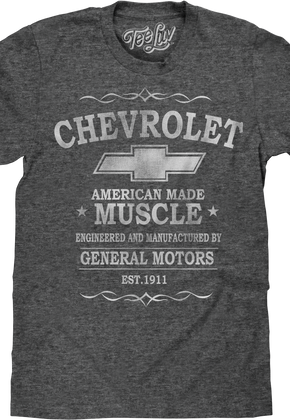 American Made Muscle Chevrolet T-Shirt