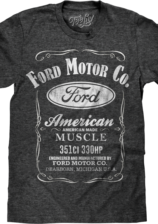 American Made Muscle Ford T-Shirt - main product image