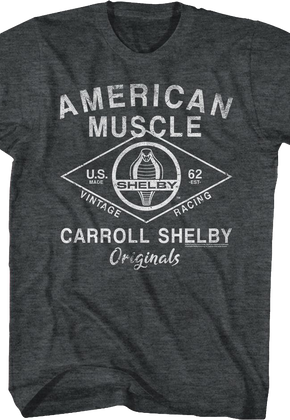 American Muscle Carroll Shelby T-Shirt