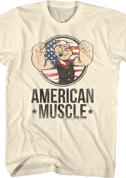 American Muscle Popeye T-Shirt - main product image