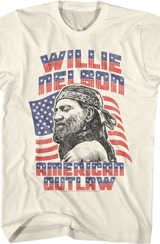 American Outlaw Willie Nelson T-Shirt
