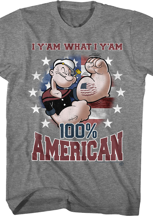 American Popeye T-Shirt - main product image