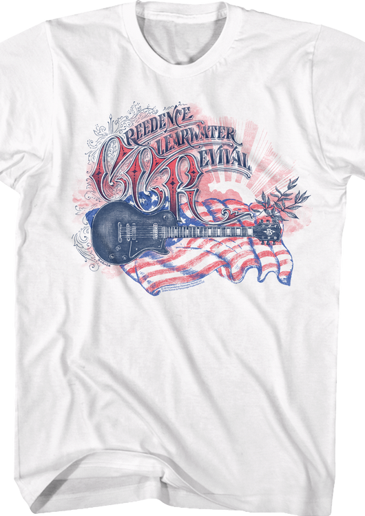 AC American Rock Creedence Clearwater Revival T-Shirt - main product image
