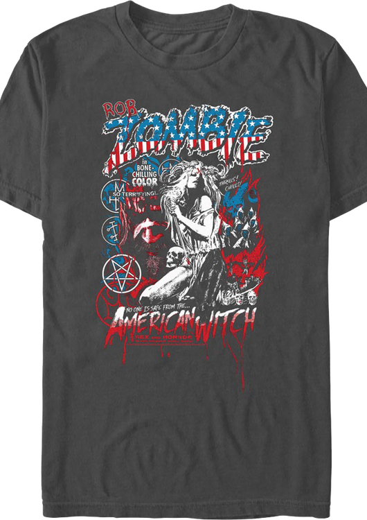 American Witch Rob Zombie T-Shirt - main product image