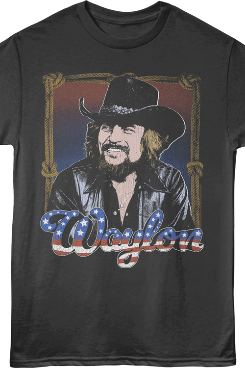 Americana Waylon Jennings T-Shirtmain product image