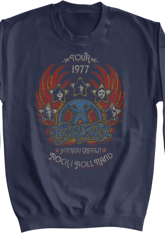 America's Greatest Rock & Roll Band Aerosmith Sweatshirt - main product image