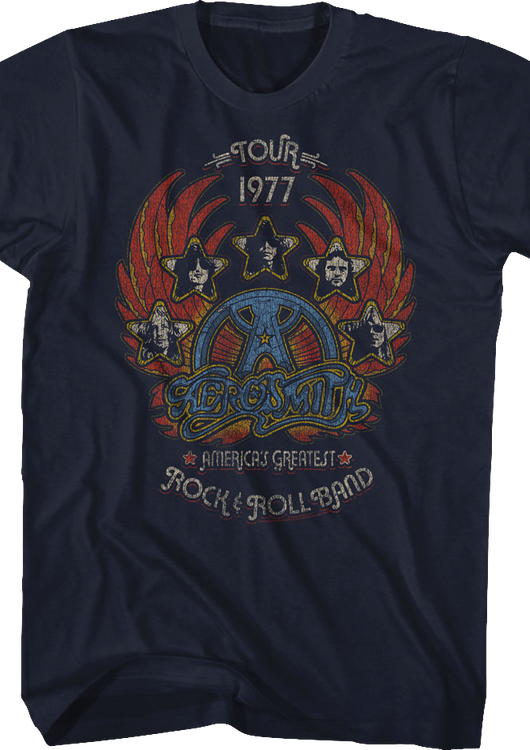 America's Greatest Rock & Roll Band Aerosmith T-Shirt - main product image
