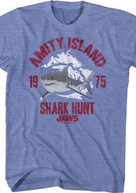 Amity Island 1975 Shark Hunt T-Shirt - main product image