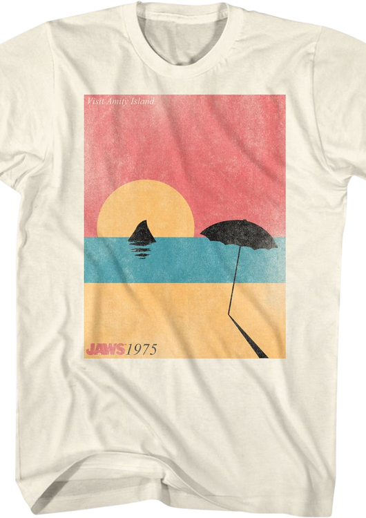 Visit Amity Island 1975 Jaws T-Shirt - main product image