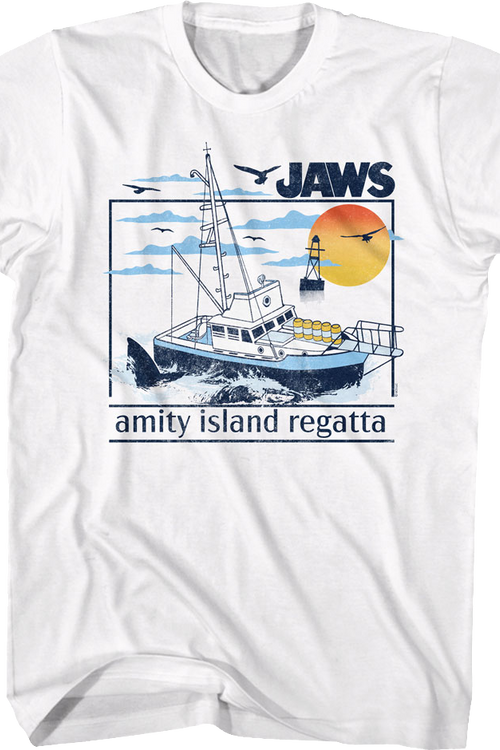 Amity Island Regatta Jaws T-Shirtmain product image