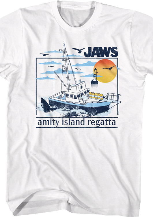 Amity Island Regatta Jaws T-Shirt - main product image