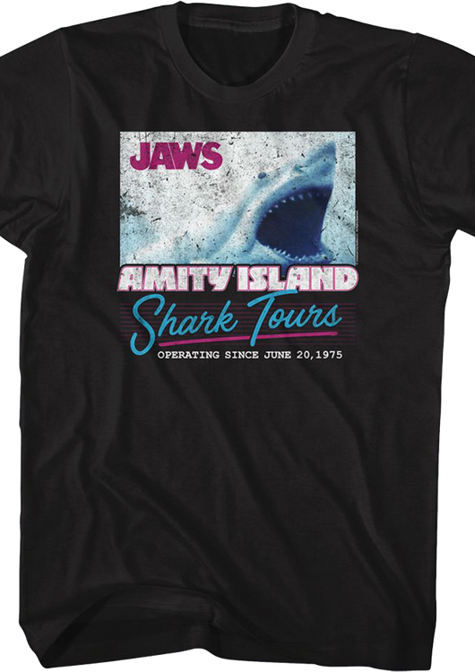 Amity Island Shark Tours Jaws T-Shirt - main product image