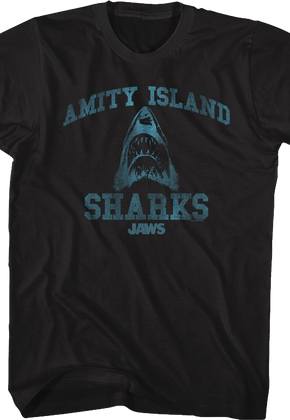 Amity Island Sharks Jaws T-Shirt