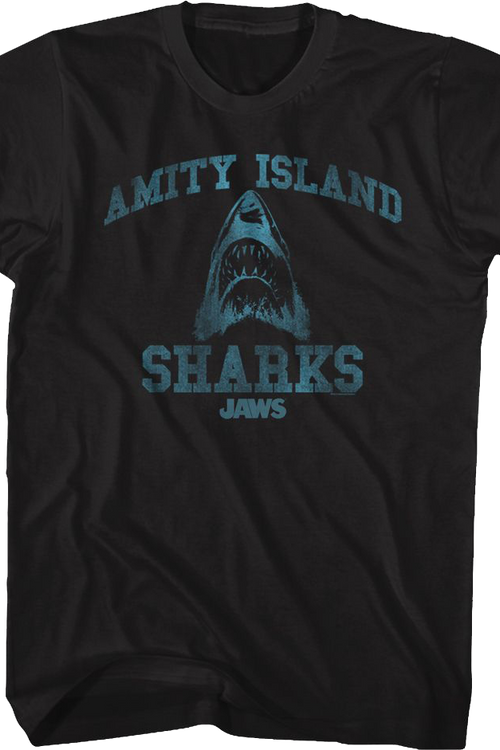 Amity Island Sharks Jaws T-Shirtmain product image