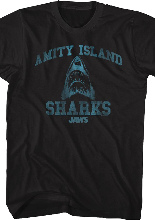 Amity Island Sharks Jaws T-Shirt - main product image