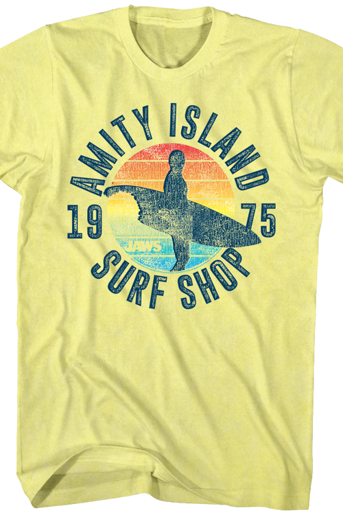 Amity Island Surf Shop Jaws T-Shirt - main product image