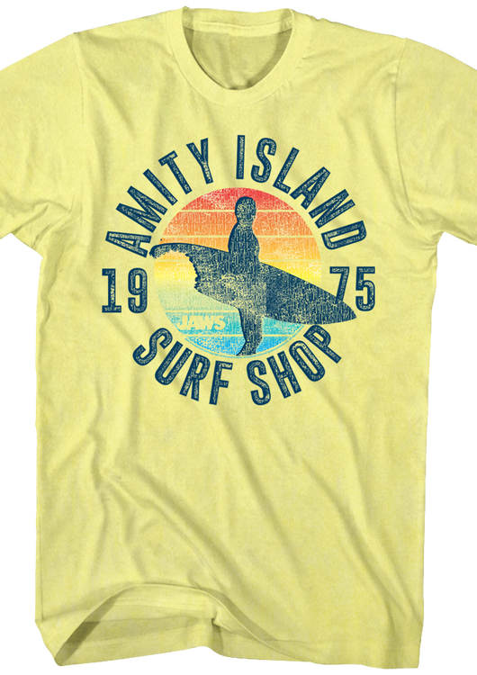 Amity Island Surf Shop Jaws T-Shirt - main product image