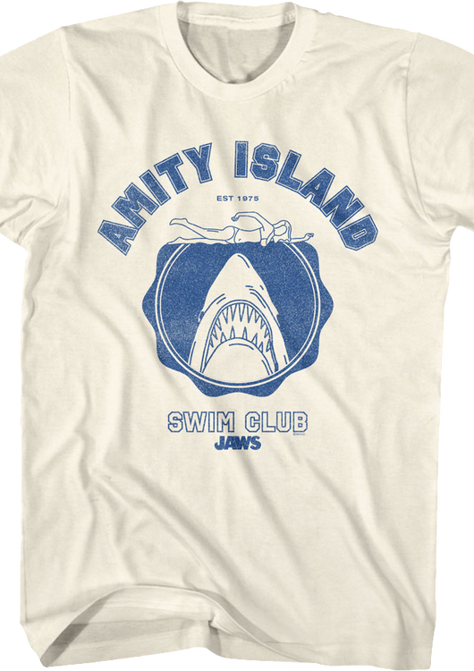 Amity Island Swim Club Jaws T-Shirt - main product image