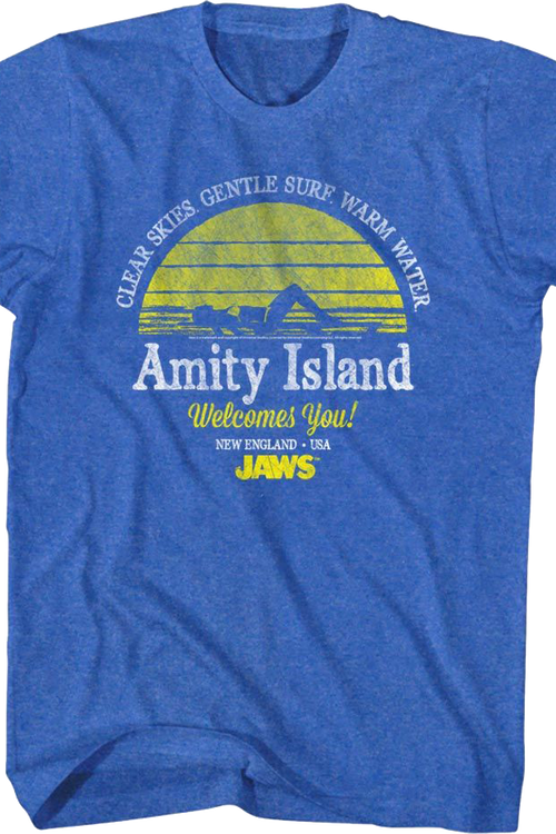 Amity Island Welcomes You Jaws T-Shirtmain product image