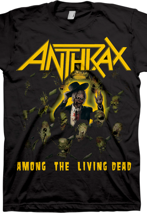 Among The Living Dead Anthrax T-Shirt