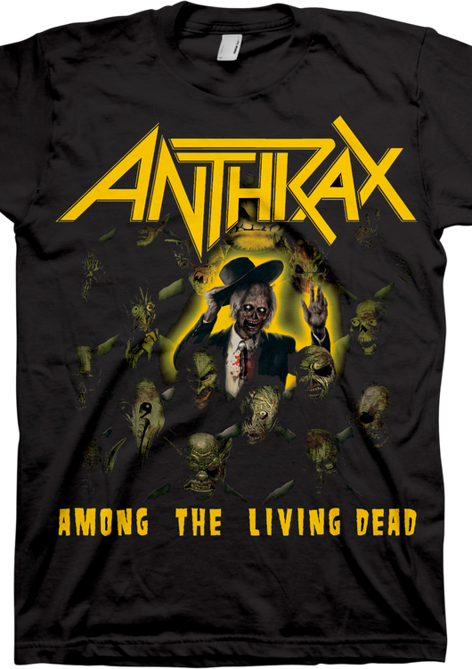 Among The Living Dead Anthrax T-Shirt - main product image