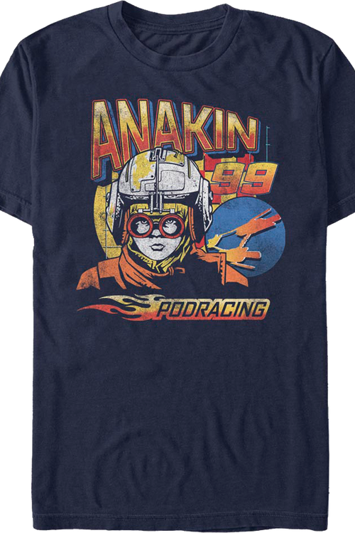 Anakin Skywalker Podracing Logo Star Wars T-Shirtmain product image