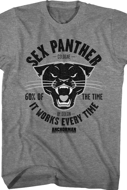 Anchorman Sex Panther Cologne T-Shirtmain product image