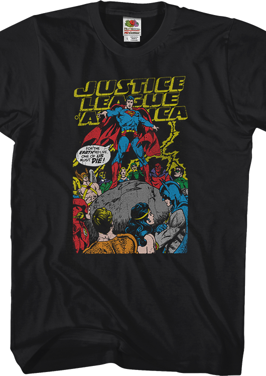 And One Of Us Must Die Justice League T-Shirt - main product image