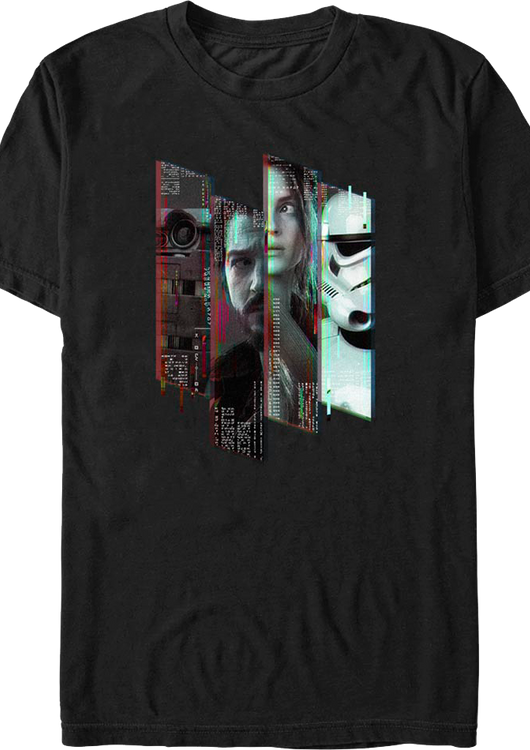 Andor Glitch Star Wars T-Shirt - main product image