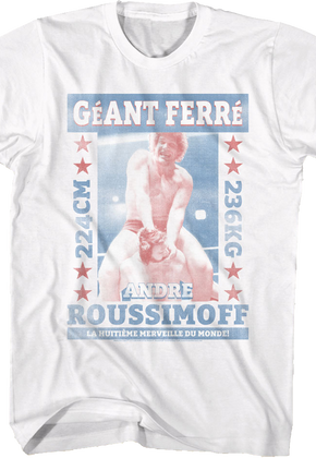 Andre Roussimoff Andre The Giant T-Shirt